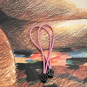 lululemon athletica Light Pink Hair tie or zipper pull